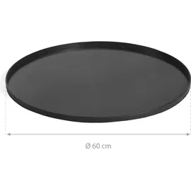 Cook King Bodenplatte Ø 60 cm Schwarz