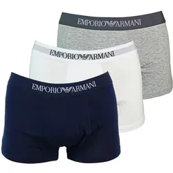 Emporio Armani Unterwäsche 3er Pack Trunk Unterhosen Herrenshorts