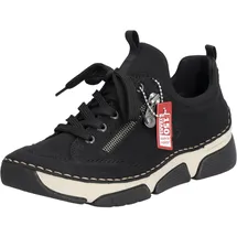 Rieker Slip-On Sneaker Schwarz 42