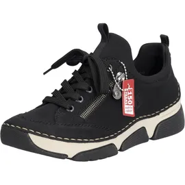 Rieker Slip-On Sneaker Schwarz 42
