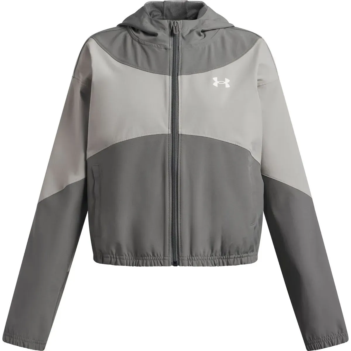 Under Armour Rival Woven HD Jacket green white (709) M