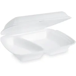 VEPATIM 250x Menüboxen Klappboxen 240x207x69mm geschäumt 2-geteilt