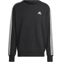 Adidas Essentials French Terry 3-Streifen Sweatshirt Black 2XL