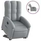 Nettlife Fernsehsessel, Hellgrau, Metall, 70x101x93 cm, Wohnzimmer, Sessel, Fernsehsessel