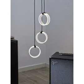LEDVANCE Decor Circle 3XPendant PL 20W Click CCT Schwarz