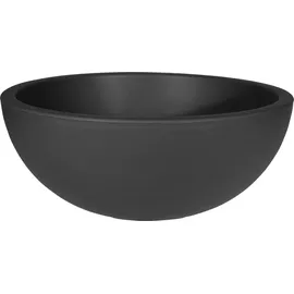 Spetebo Pflanzschale rund 39 x 39 x 10 cm Anthrazit