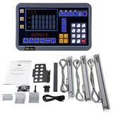 3 Achsen LCD DRO Digitalanzeige Kit5μm TTL Positionsanzeige für Ihre Drehmaschine, Fräsmaschine, Schleifmaschine usw, Schiff aus Deutschland (5μm-2Axis) (150mm+200mm+850mm)