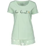 vivance dreams by lascana Shorty Pyjama jade-gemustert 40/42