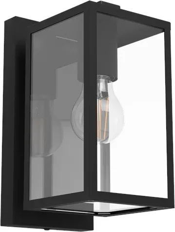 BUDRONE outdoor wall lamp black