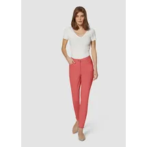 Madeleine Mid Waist Skinny-Hose mit Fransen in lachs | Gr.: 36