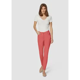 Madeleine Mid Waist Skinny-Hose mit Fransen in lachs | Gr.: 36