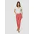 Madeleine Mid Waist Skinny-Hose mit Fransen in lachs | Gr.: 36