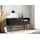 Wohnling Sideboard 140 x 75 x 40 cm Schwarz