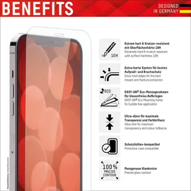 Displex Real Glass + Case für iPhone 14