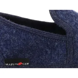 HAFLINGER Hausschuh in Blau - Gr.: 44
