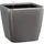 LECHUZA Quadro LS 21 Komplettset 21 x 21 x 21 cm anthrazit metallic