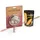 naturling Huckleberry Popcorn Maker Set mit Holzstab & Hopser Butterfly Popcornmais – Spaß für Kinder & Erwachsene am Lagerfeuer, Grill & Kamin