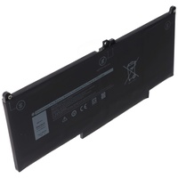 AccuCell Akku passend für Dell Latitude 7300, 7400, Li-Polymer,