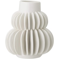 Bloomingville Vase, weiß, Keramik