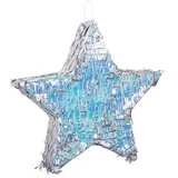 Piñata Stern holographisches silber glitzer