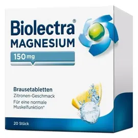 Hermes Arzneimittel Biolectra Magnesium 150 mg Zitrone Brausetabletten