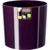 Kadax Blumentopf aus Kunststoff, Topf, 14 cm, Pflaume - KADAX