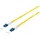 Equip LC/UPC Einzelmodus (M) Fiber Optic Patchkabel Gelb, 1m, OS2, 9/125 Mikrometer, Duplex, geschirmt, halogenfrei