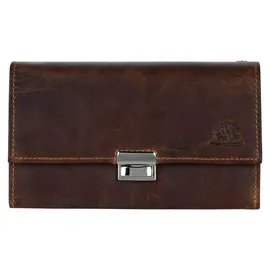 GREENBURRY Kellnerbörse Vintage Unisex Portemonnaie braun