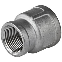 Gebo Edelstahl Fitting Reduziermuffe 1 x 1/2 Zoll Übergangsmuffe