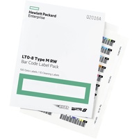 HP LTO-8 Ultrium RW Bar Code Label Pack