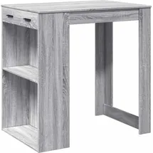 vidaXL Bartisch 102 x 70 x 103,5 cm Grau
