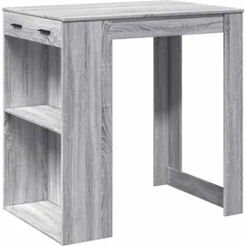 vidaXL Bartisch 102 x 70 x 103,5 cm Grau
