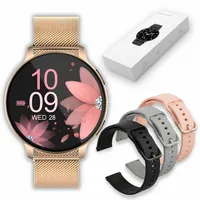 Revono Smartwatch Damen, Telefonfunktion - Round 1.39", Rosegold