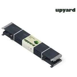 upyard NOOR upyardTM Hochbeet 120 x 80 x 15 cm Schwarz
