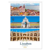 Calvendo Lissabon - ein Traumreiseziel (Wandkalender 2026 DIN A4