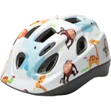 M-Wave Kinder Junior Fahrradhelm, Weiß, S, 52-56 cm)