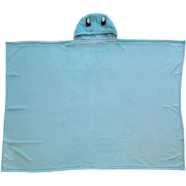 Halantex Pokémon Coral Decke, mit Mütze Schiggy 120 x 150 cm