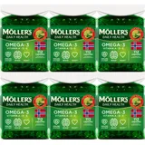Moller’s ® | Omega 3 Kapseln | Fischöl | Skandinavische Omega-3 Nahrungsergänzungsmittel mit EPA, DHA, Vitamin A, D und E | 166 Jahre alte Marke | Gesundheit für jeden Tag | 672 omega-3 kapseln