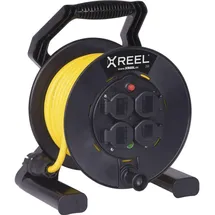 PCE Kabeltrommel XREEL250 N07V3V3-F 3G1.5 Länge 25 m IP 54