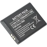 AccuCell Akku passend für Doro 7030, 7080, Li-ion, 3,7V, 1350mAh, 5,0Wh