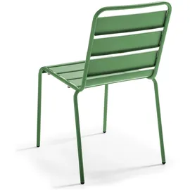 Oviala Gartenstuhl 55 x 70 x 106 cm kaktusgrün