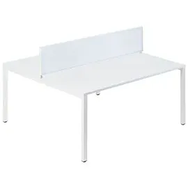 Paperflow Tischtrennwand, weiß 120,0 x 33,0 cm, 1 St.