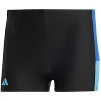 Adidas Colorblock Swim Boxers Badehose, Black/Royal Blue/Blue Burst, 36