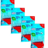 4x TePe Original Interdentalbürste - 0,5mm rot 4x 8 Stück Zahnzwischenraumbürste