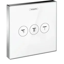 hansgrohe ShowerSelect Glas Ventil Unterputz für 3 Verbraucher