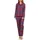 Creative by Normann Flanell Pyjama kariert Blau 36/38