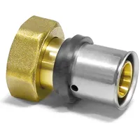 heima24 Press-verschraubung mit Überwurfmutter 3/4'' Ig - mit Eurokonus - für Alu-verbundrohr 20 x 2,0 mm
