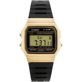 Casio - F-91WM-9A - Uhren - Uni - Dunkelblau/Gold