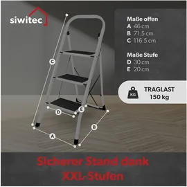 siwitec Klapptritt 3 Stufen