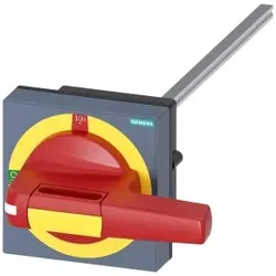 Siemens 8UD11412AF25 Türkupplungsdrehantrieb NOT-AUS, Toleranzausgleich, 100x100, Welle 8x8, Test-0-I